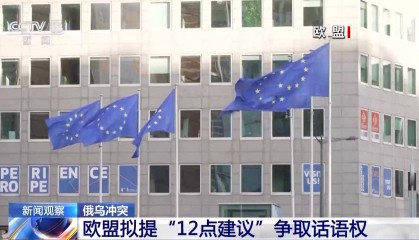 欧盟拟提“12点建议” 意图在俄乌冲突上争取话语权