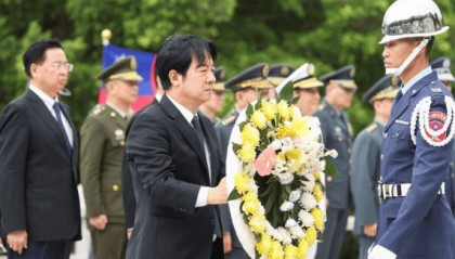 ​赖清德二访金门，高喊台澎金马寸土不让，紧接着台军万弹齐发