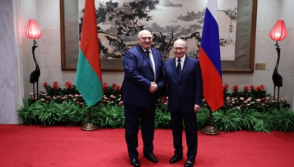 普京与卢卡申科在华表态：赞赏中方提出的全球治理倡议