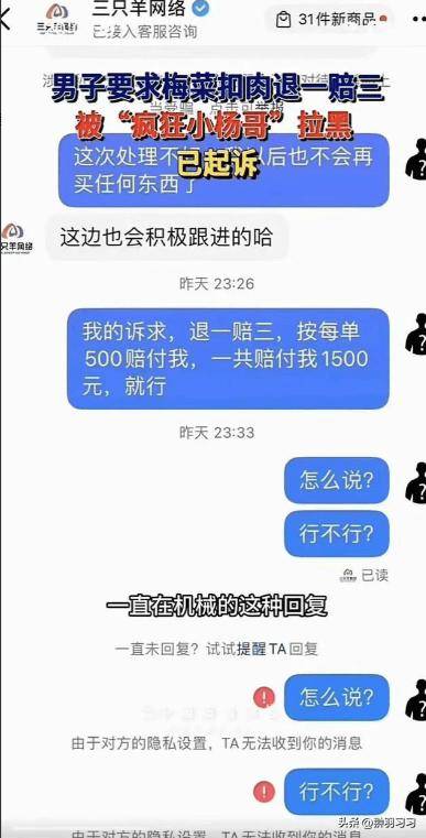 硬刚！辛巴拿1亿人民币逼小杨哥主动赔钱，小杨哥掉粉70万输麻了