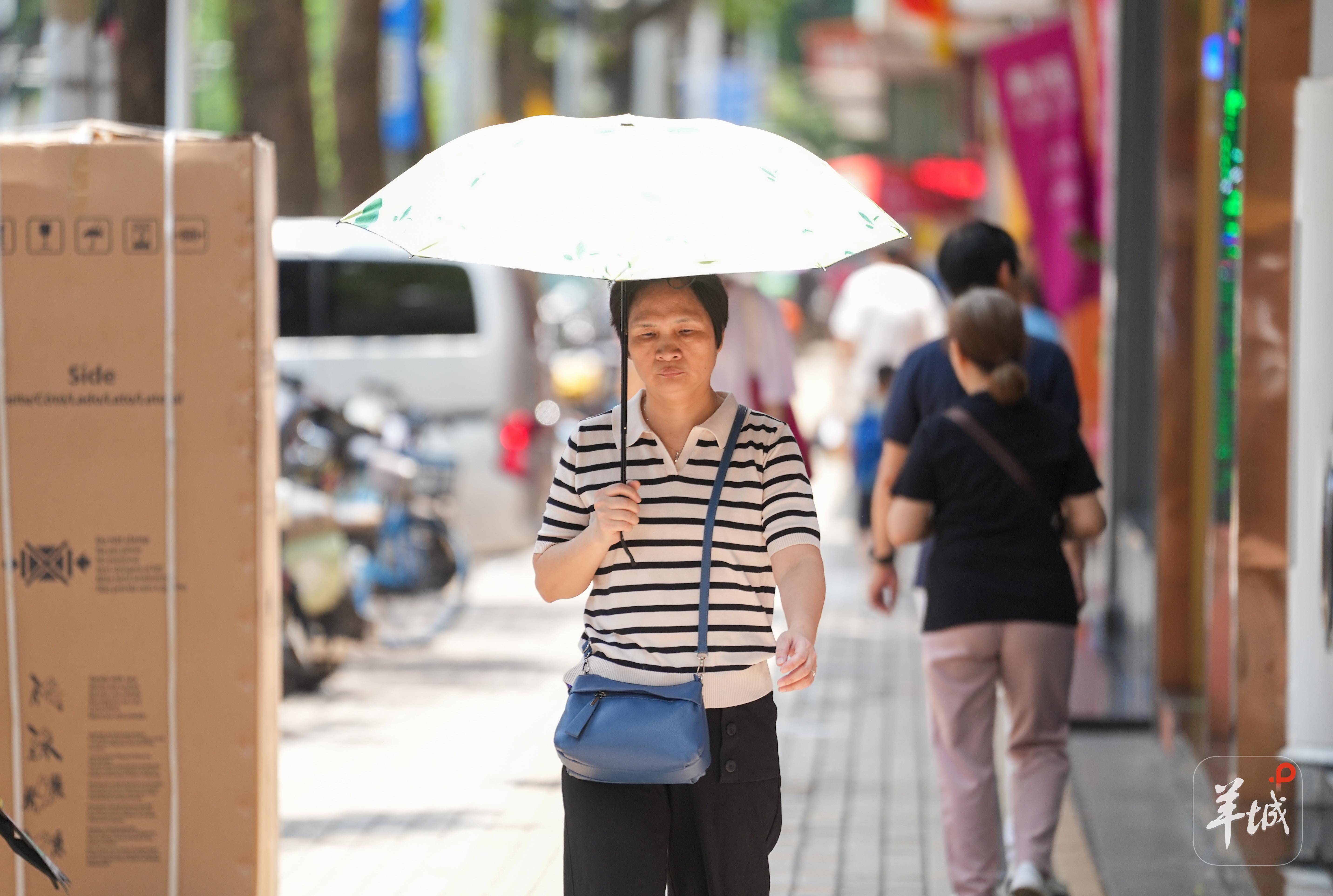最高气温逼近37℃！广州各区升级高温橙色预警信号